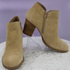Alex Marie Suede Ankle Boots – Taupe – Size 7.5 – New